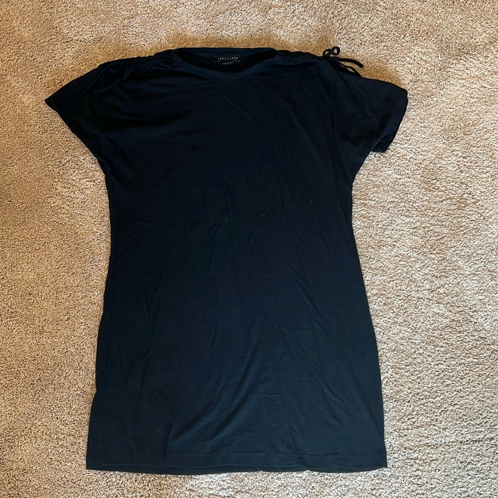 Sanctuary black t shirt dress.